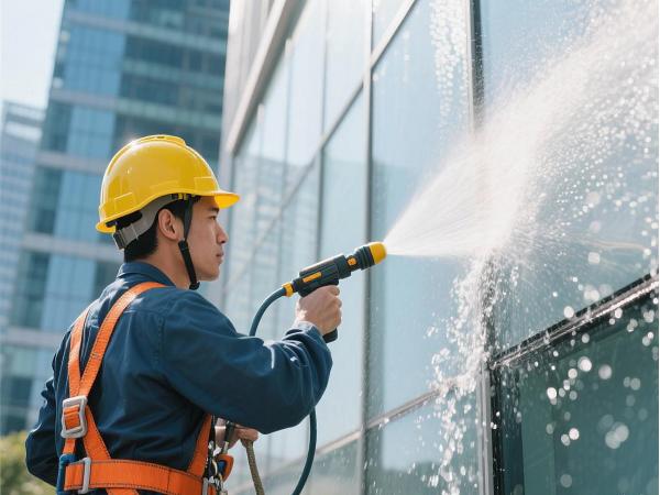 為什么建議企業(yè)、公司、工廠等定期清洗外墻玻璃